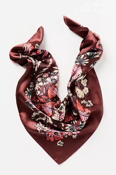 The Dignani's Craft Market Printed Scarf In Brown