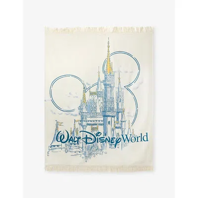 The Disney Store At Selfridges -print Woven Throw