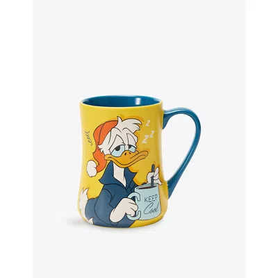 The Disney Store At Selfridges Ald Duck Ceramic Mug Multi-coloured