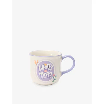 The Disney Store At Selfridges Ce In Wonderland What's The Tea Ceramic Mug In Multi-coloured