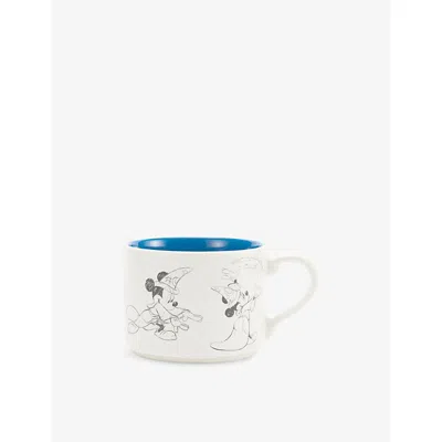 The Disney Store At Selfridges Cerer Mickey Mouse Animation Stoneware Mug In Blue