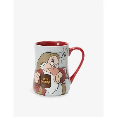 The Disney Store At Selfridges Grumpy I Hate Mornings Ceramic Mug In Multi-coloured
