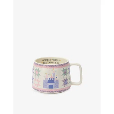 The Disney Store At Selfridges Home Is Where The Castle Is Ceramic Mug Multi-coloured