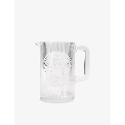 The Disney Store At Selfridges Mickey Icon Glass Pitcher
