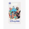 The Disney Store At Selfridges Multi-coloured Aladdin Metal Pin Badge In Multi