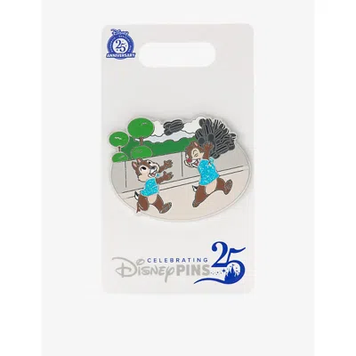 The Disney Store At Selfridges Multi-coloured Chip 'n Dale Metal Pin Badge