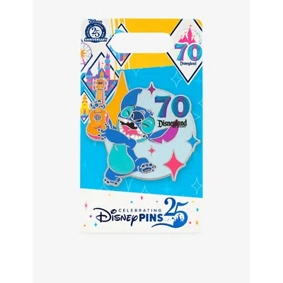 The Disney Store At Selfridges Multi-coloured Disney 70th Anniversary Of Disneyland Resort Lilo & Stitch Metal Pin Badge