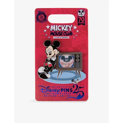 The Disney Store At Selfridges Multi-coloured Mickey Mouse Club Metal Pin Badge