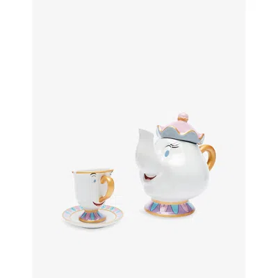The Disney Store At Selfridges Multi-coloured Mrs Potts And Chip Teapot And Mug Set