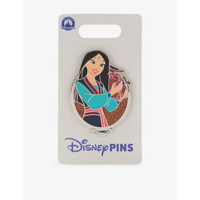 The Disney Store At Selfridges Multi-coloured Mulan Metal Pin Badge