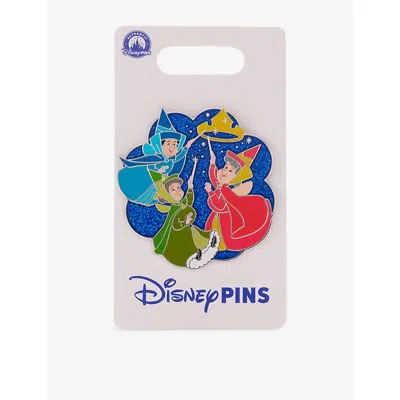 The Disney Store At Selfridges Multi-coloured Three Fairies Metal Pin Badge