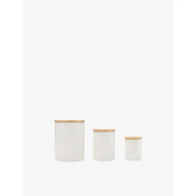 The Disney Store At Selfridges 's The Many Adventures Of Winnie The Pooh Stoneware Storage Jars In White