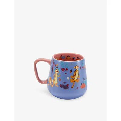 The Disney Store At Selfridges Winnie The Pooh Tigger Autumn Ceramic Mug 425ml Multi-coloured