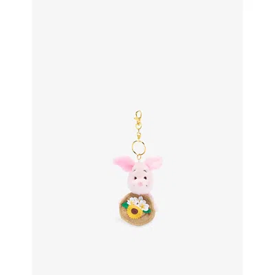 The Disney Store At Selfridges Womens Disney Store Japan Mugiwara Piglet Keyring