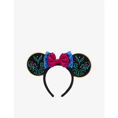 The Disney Store At Selfridges Womens I Am Anna Velour Headband I Am Anna Hb Q224 In Multi