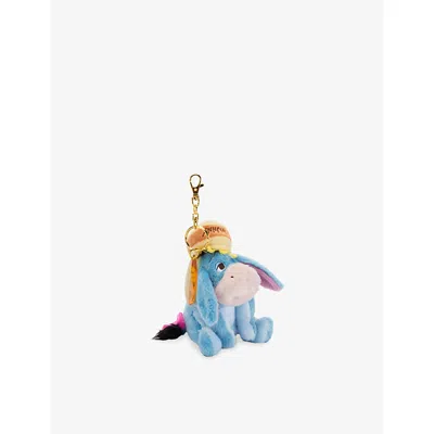 The Disney Store At Selfridges Womens Multi-coloured Christmas Eeyore Soft Toy Keychain