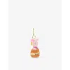 The Disney Store At Selfridges Womens Multi-coloured Christmas Piglet Soft Toy Keychain In Multi