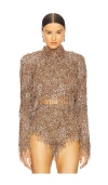 The Dolls House Kata Top In Brown