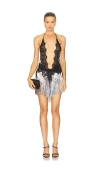 The Dolls House Lilly Romper In Black