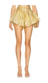 The Dolls House Shelby Short In Gold