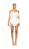 The Dolls House Shelby Playsuit In White