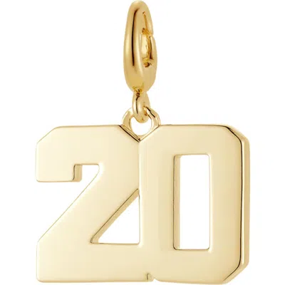 The Drip Bros Drip Digits Number Pendant Charm