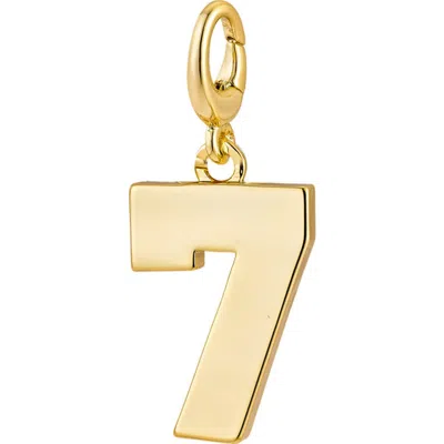 The Drip Bros Drip Digits Number Pendant Charm