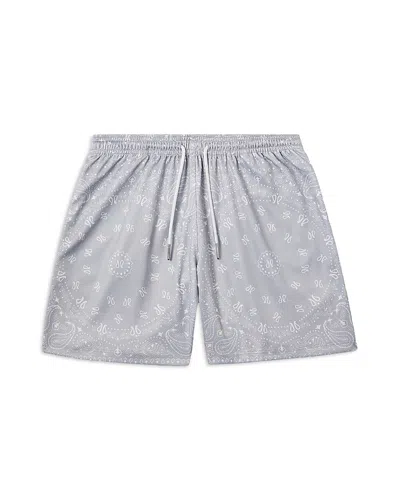 The Drip Shop Boys' Bandana Shorts - Big Kid In Brown