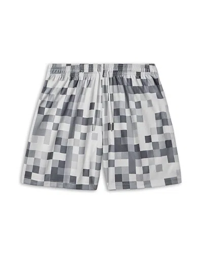 The Drip Shop Boys' Boxed Out Shorts - Big Kid In Multi