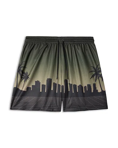 The Drip Shop Boys' Coastal Skyline Shorts - Big Kid In Multi
