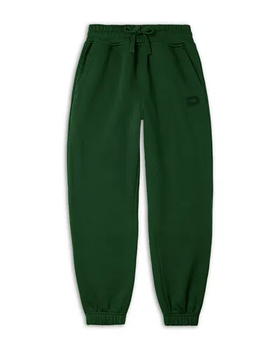 The Drip Shop Boys' Cotton Blend Jogger Pants - Big Kid In Green