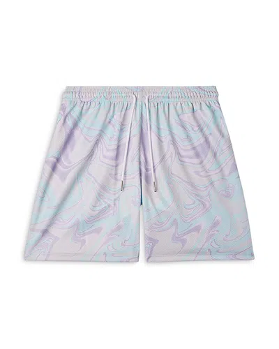 The Drip Shop Boys' Ice Cream Swirl Shorts - Big Kid In Neutral