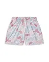 The Drip Shop Boys' Rose Camo Shorts - Big Kid In Pink