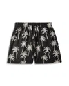 The Drip Shop Boys' Sandy Palm Shorts - Big Kid In Black
