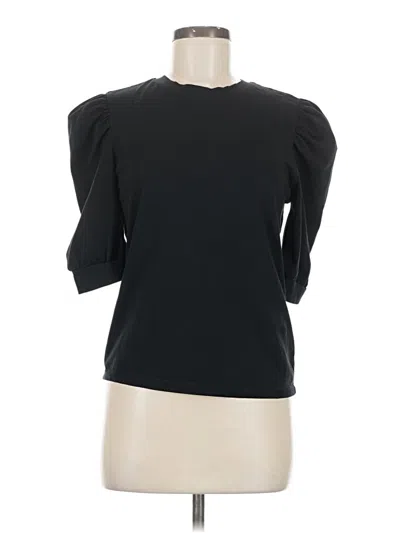 Pre-owned The Drop 3/4 Sleeve T-shirt In Black