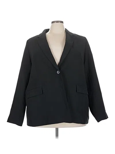 Pre-owned The Drop Blazer Jacket In Black