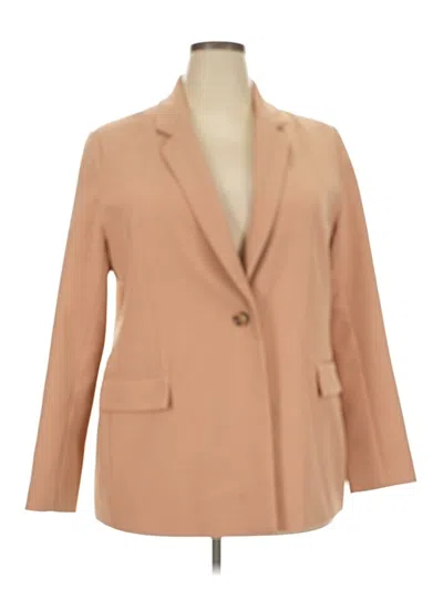 Pre-owned The Drop Blazer Jacket In Tan