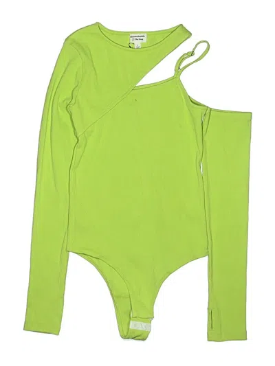 Pre-owned The Drop Bodysuit In Green