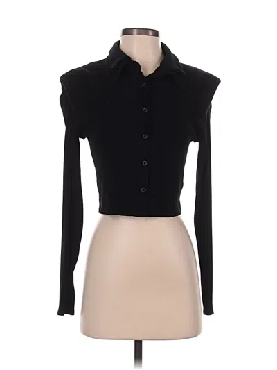 Pre-owned The Drop Cardigan Sweater In Black