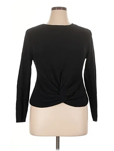 Pre-owned The Drop Cardigan Sweater In Black