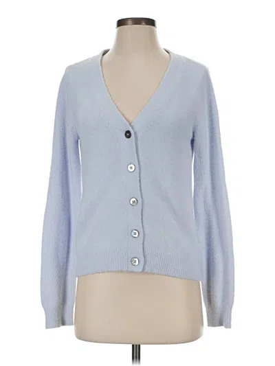 Pre-owned The Drop Cardigan Sweater In Blue