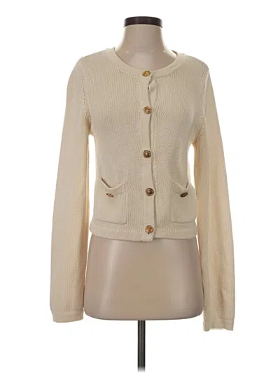 Pre-owned The Drop Cardigan Sweater In Ivory