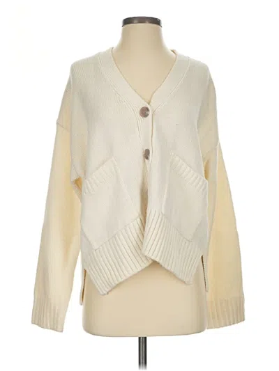 Pre-owned The Drop Cardigan Sweater In Ivory