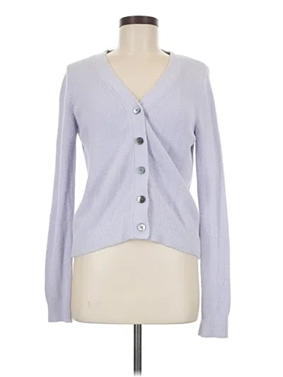 Pre-owned The Drop Cardigan Sweater In Purple