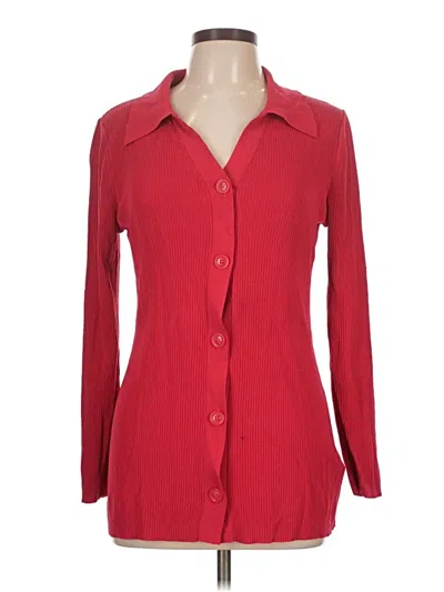 Pre-owned The Drop Cardigan Sweater In Red