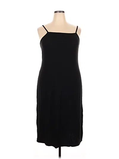 Pre-owned The Drop Casual Dress In Black