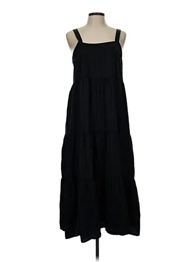 Pre-owned The Drop Casual Dress In Black