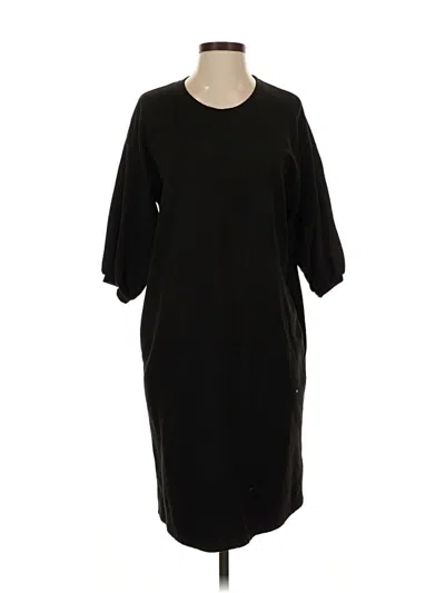Pre-owned The Drop Casual Dress In Black