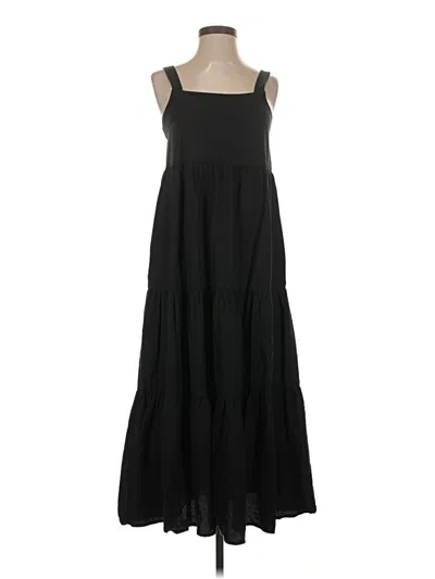 Pre-owned The Drop Casual Dress In Black