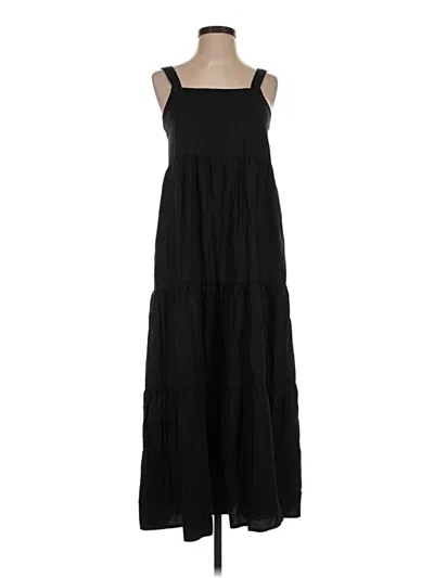 Pre-owned The Drop Casual Dress In Black